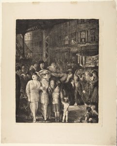 The Street by George Wesley Bellows