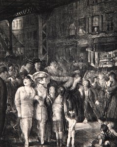 The Street by George Wesley Bellows