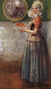 The Bowl of Oranges by George Wharton Edwards
