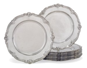 Dinner Plates, The Leinster Service