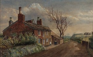 Pitses Looking Towards Alt - Showing the Birthplace of James Butterworth by George Wimpenny