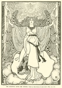 The Celestial Gates are Opened by George Woolliscroft Rhead