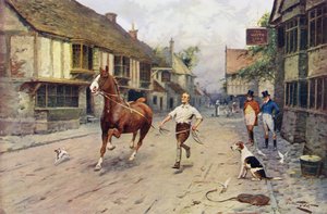 Showing His Paces