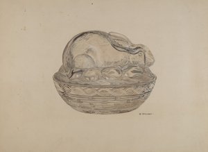 Covered Rabbit Dish