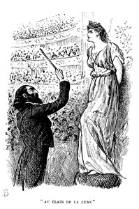 Au Clair de la Lune: The Power of Hypnosis, 1894 by George du Maurier
