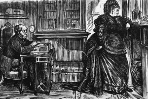Census Time Again by George du Maurier