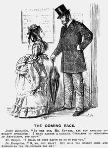 The Coming Race: The Surgeon of the Future by George du Maurier