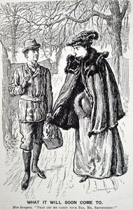 The behaviours of the modern woman by George du Maurier