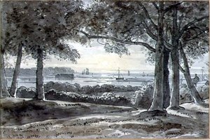 River Scene by George the Younger Barret