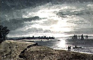 View of the River Adur with New Shoreham in the Distance