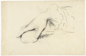 Study of a Hand by George van der Mijn