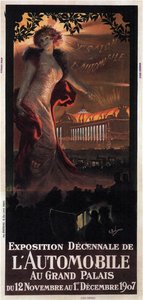 Decennial Automobile Exhibition at the Grand Palais, 1907