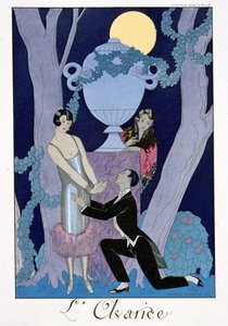 Avarice by Georges Barbier