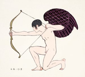 Cupid 1919 by Georges Barbier