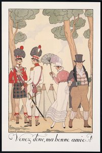 Falbalas et Fanfreluches, Almanac for 1923, Venez donc, Ma bonne amie
