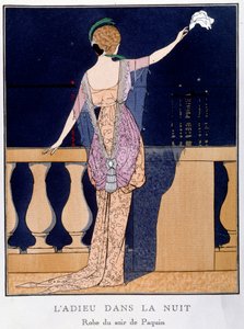 Farewell in the Night by Georges Barbier