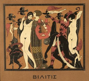 Illustration from Les Chansons de Bilitis, by Pierre Louys, pub. 1922