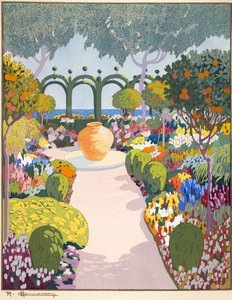 The Jar, pub. Paris 1919 by Georges Barbier