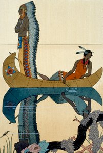 On the Missouri by Georges Barbier
