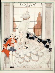 The Duchess by Georges Barbier