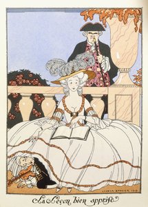 The Lesson Well Learned by Georges Barbier