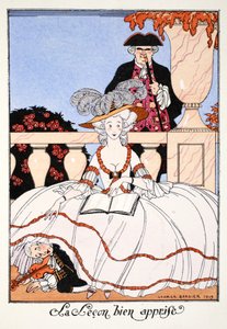 The Lesson Well Learned by Georges Barbier