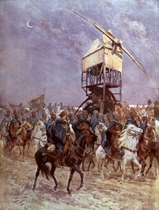 Moroccan Soldiers in French Colonial Army Fighting in Flanders