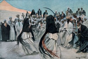 The Dance of the Bedouin Sabers in the Desert