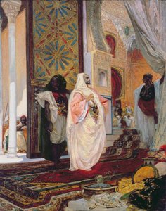 Entering the Harem by Georges Clairin