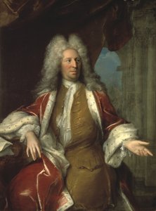 Count Nicodemus Tessin the Younger by Georges Desmarées