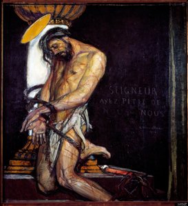 Christ at the Column by Georges Desvallieres