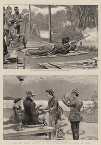 A Japanese Bisley, Sketches at the Annual Shooting-Festival at Kioto by Georges Ferdinand Bigot