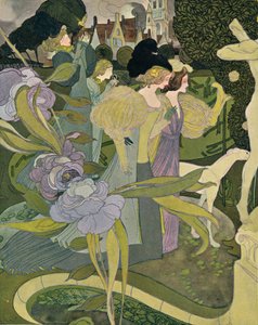 The Gardens of Armide by Georges Joseph van Sluijters