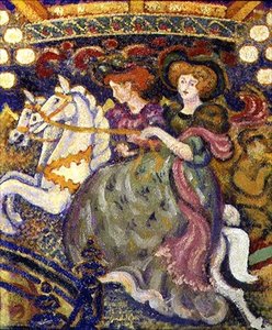 The Carousel by Georges Lemmen