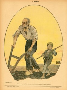 The Bayonet, Satirical in Colors by Georges Leonnec