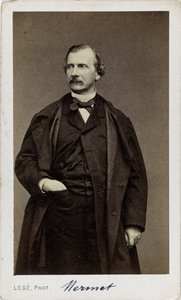 Portrait of the Composer Auguste Mermet 1810-1889 by Georges Mathurin Legé