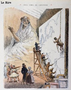 Europe. Drawing by Georges Meunier. In Le Rire Rouge by Georges Meunier