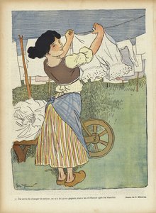 Illustration for Le Rire by Georges Meunier