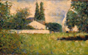 House among Trees by Georges Pierre Seurat