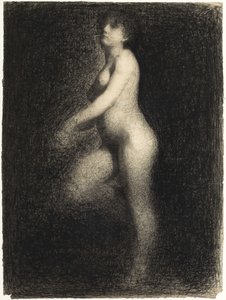Nude by Georges Pierre Seurat