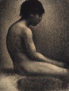 Seated Nude (Study for Une Baignade)