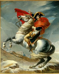 The First Consul Napoleon Bonaparte Crossing the Alps