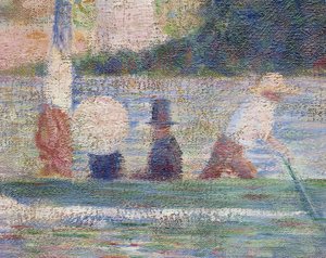 Bathers at Asnieres (detail)