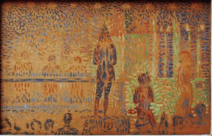 Circus Parade by Georges Seurat