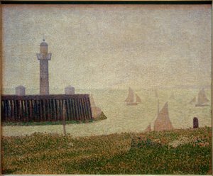 Tip of the Harbor Mole of Honfleur