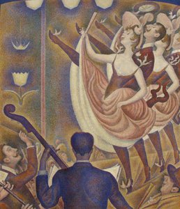 The Can-Can by Georges Seurat