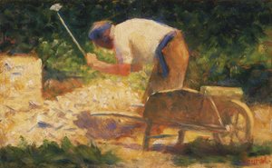 The Stone Breaker by Georges Seurat