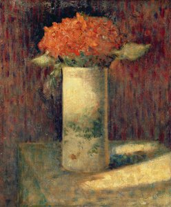 Vase of Flowers by Georges Seurat
