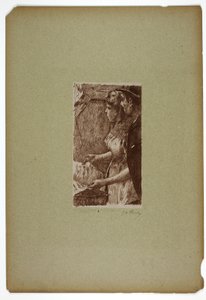 Singer Waiting by Georges William Thornley