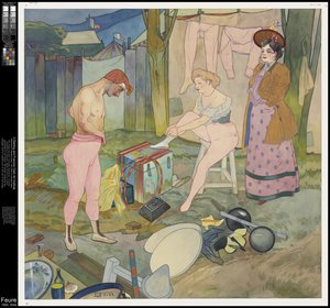 The Corvi Circus by Georges de Feure
